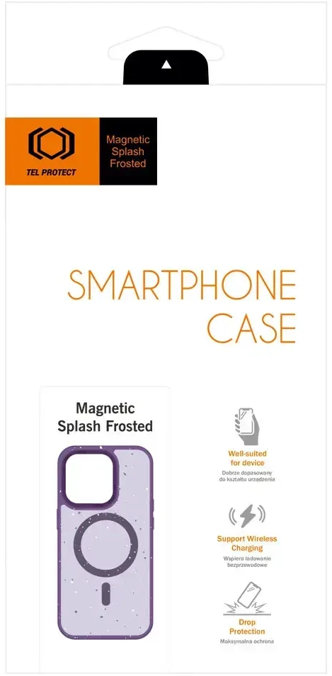 Tel Protect Magnetic Splash Frosted Dėklas skirtas Apple iPhone 11 Pro Violetinė