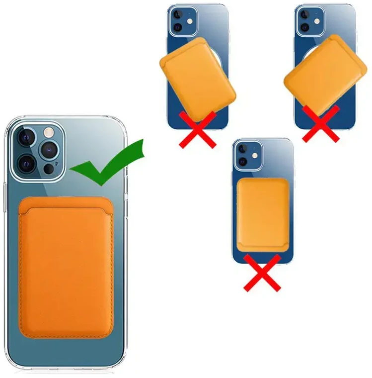 Dėklas Tel Protect MagPocket – raudonos spalvos