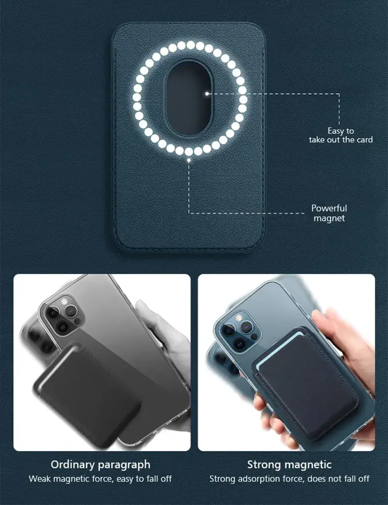 Dėklas Tel Protect MagPocket – raudonos spalvos