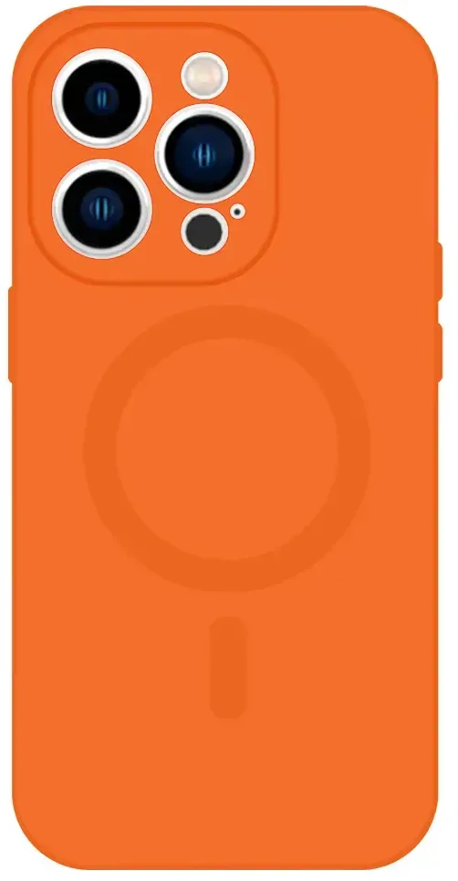 Tel Protect MagSilicone dėklas skirtas iPhone 11 oranžinės spalvos
