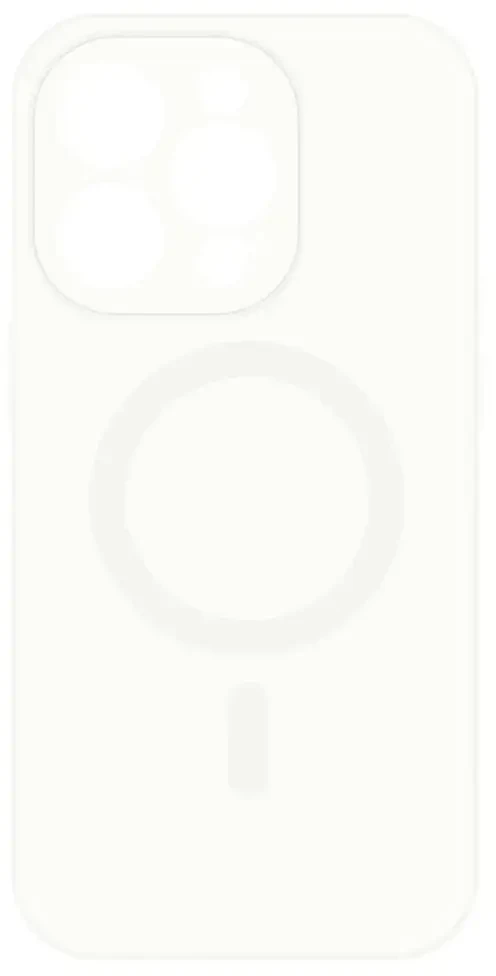 Tel Protect MagSilicone dėklas skirtas Apple iPhone 11 Baltas