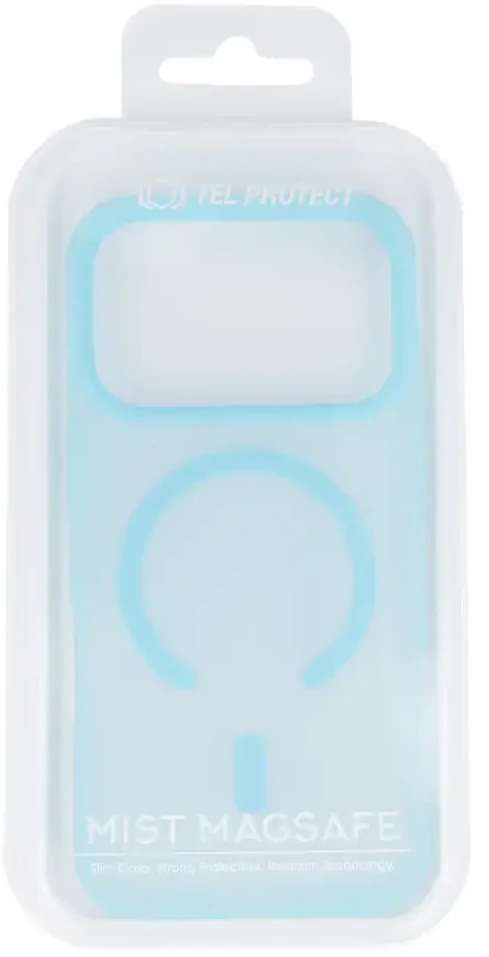 Tel Protect Mist Matte Magsafe dėklas skirtas Samsung Galaxy S26 Ultra light mėlynas