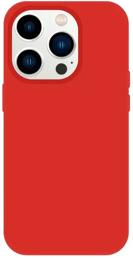 Tel Protect silikoninis Premium dėklas telefonui iPhone 14 Pro Max raudonos spalvos