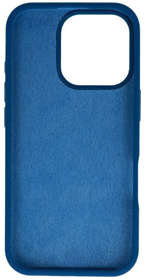 Tel Protect silikoninis Premium dėklas telefonui Apple iPhone 16 Pro mėlynos spalvos