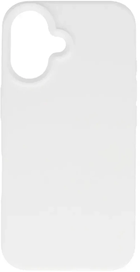 Tel Protect silikoninis Premium dėklas telefonui Apple iPhone 16 baltos spalvos