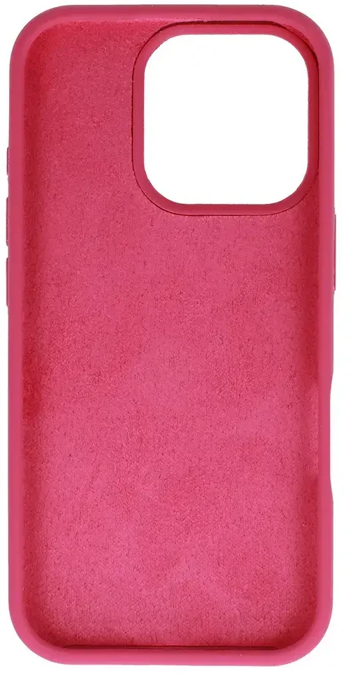 Tel Protect silikoninis Premium dėklas telefonui Apple iPhone 16 raspberry