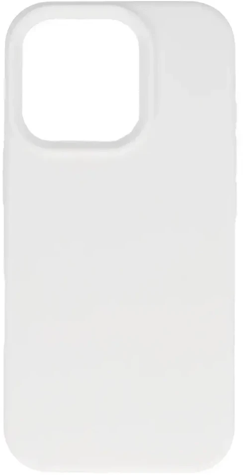 Tel Protect silikoninis Premium dėklas telefonui iPhone 16 Pro Max baltos spalvos