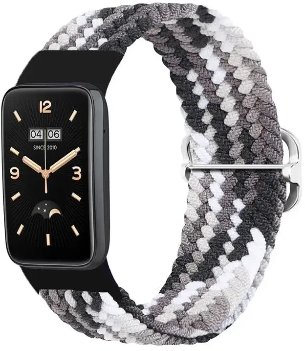 Telcon PINTAS DIRŽELIS MI BAND 7 PRO / M7 PRO (13) Juodas IR Baltas