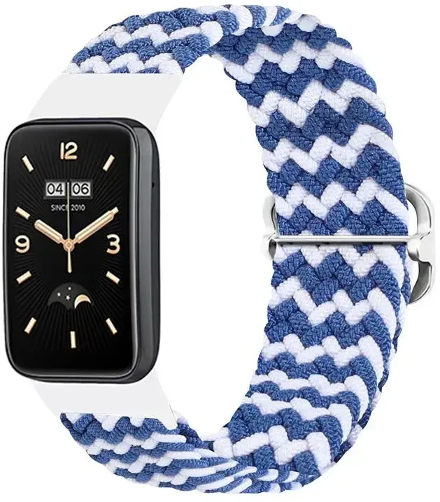 Telcon PINTAS DIRŽELIS MI BAND 7 PRO / M7 PRO (7) MĖLYNAS IR Baltas