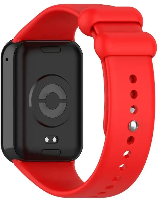 Telcon SILIKONINIS DIRŽELIS MI BAND 8 PRO /M8 PRO (7). RAUDONAS