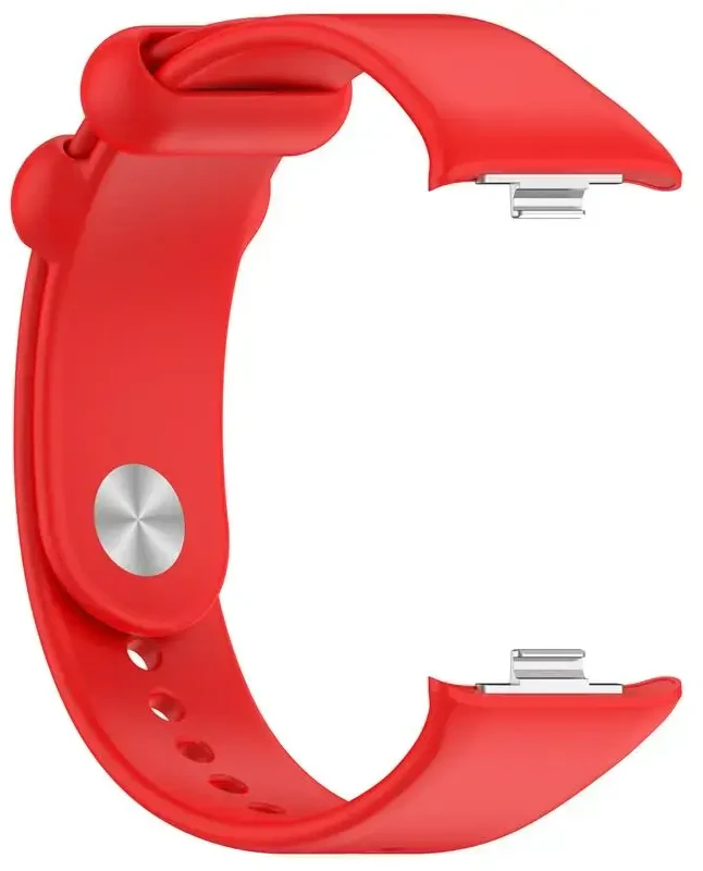Telcon SILIKONINIS DIRŽELIS MI BAND 8 PRO /M8 PRO (7). RAUDONAS