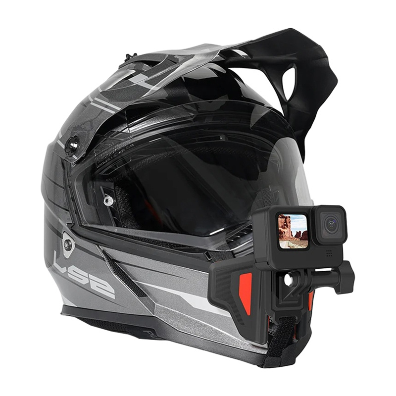 Mocowanie na kask motocyklowy Telesin GP-HBM-MT2-YH do kamer sportowych - pilka