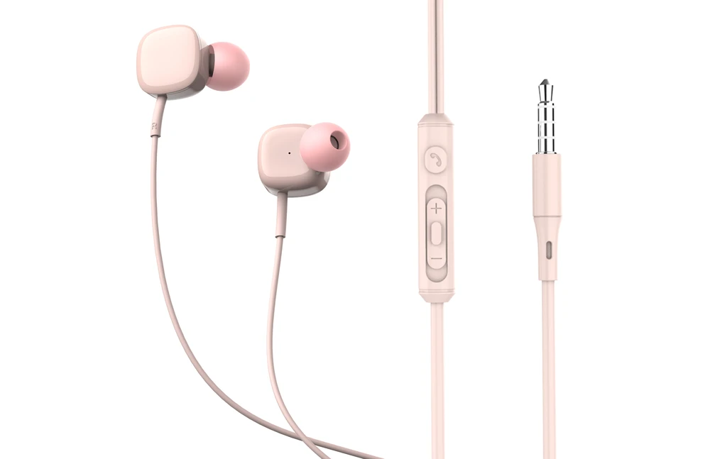 Rožinė Tellur Basic Sigma su laidu In-Ear Ausinės Rožinė