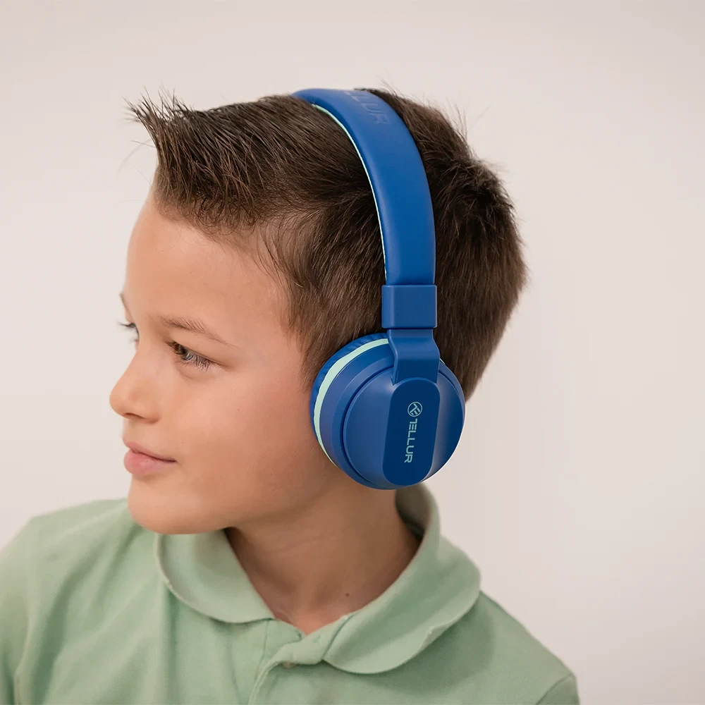Tellur Buddy Bluetooth ausinės mėlynos spalvos