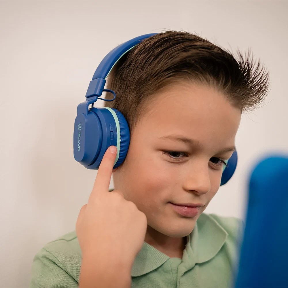 Tellur Buddy Bluetooth ausinės mėlynos spalvos