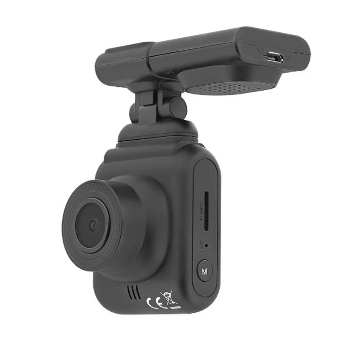 Tellur Dash Patrol DC2 FullHD 1080P, GPS Juodas