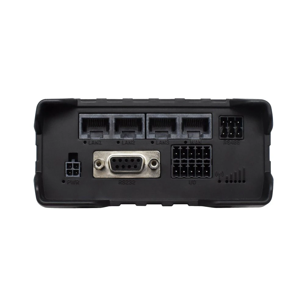 Šakotuvas Teltonika | Pramoninis maršrutizatorius | RUT956 | 802.11n | 10/100 Mbit/s | Ethernet LAN (RJ-45) jungtys 4 | Palaikomas tinklelis: ne | MU-MiMO: ne | 2G/3G/4G | Antenos tipas: 2 x SMA, skirtas LTE, 2 x RP-SMA, skirtas WiFi, 1 x SMA, skirtas GNSS | 1 x USB 2.0