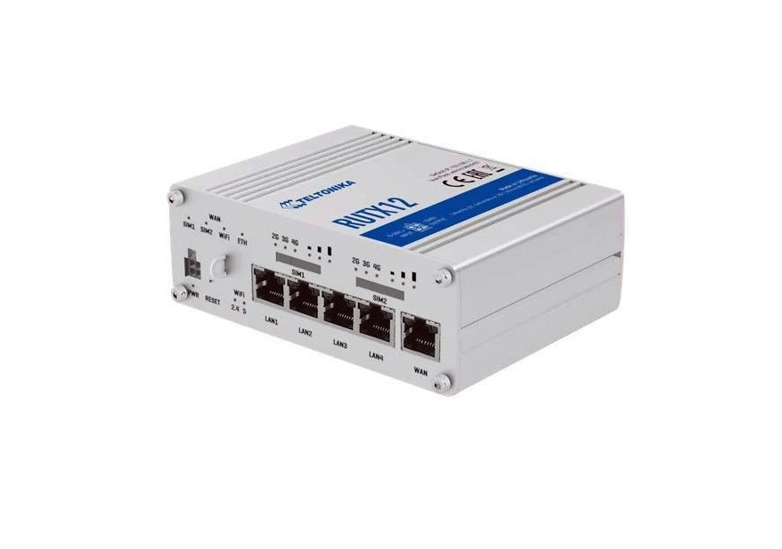 Šakotuvas TELTONIKA IOT ROUTER RUTX12 2XLTE+ETH+WIFI