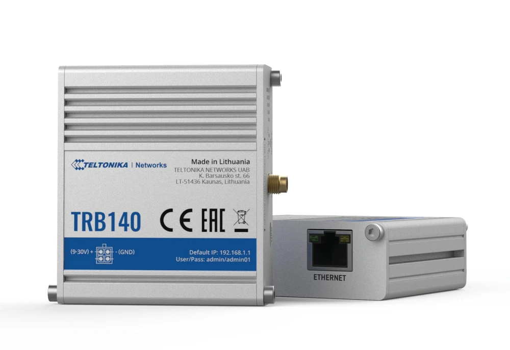 Šakotuvas TELTONIKA IOT GATEWAY TRB140 ETH