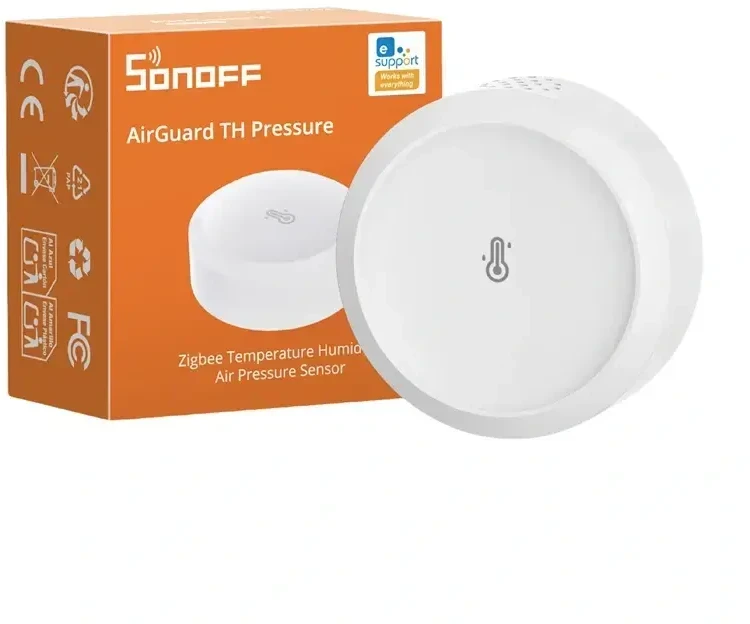 SONOFF SNZB-02M Zigbee 3.0 temperatūros, drėgmės ir atmosferos slėgio jutiklis