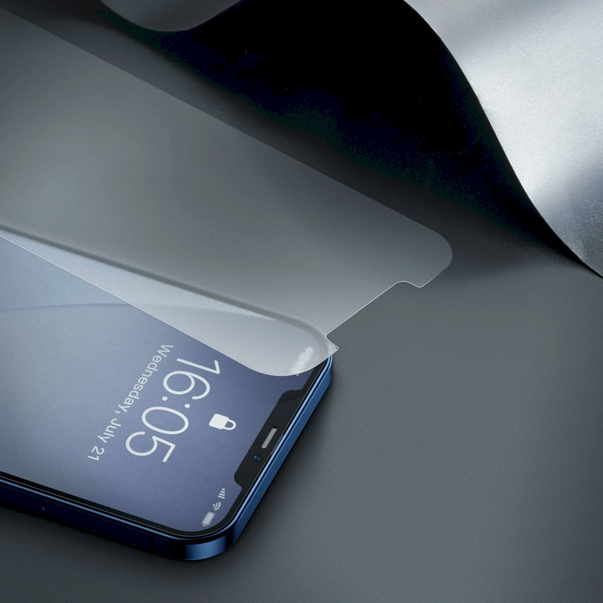 Grūdintas stiklas 0.3mm Baseus skirtas iPhone 12/12 Pro 6.1 - 2020m 2vnt