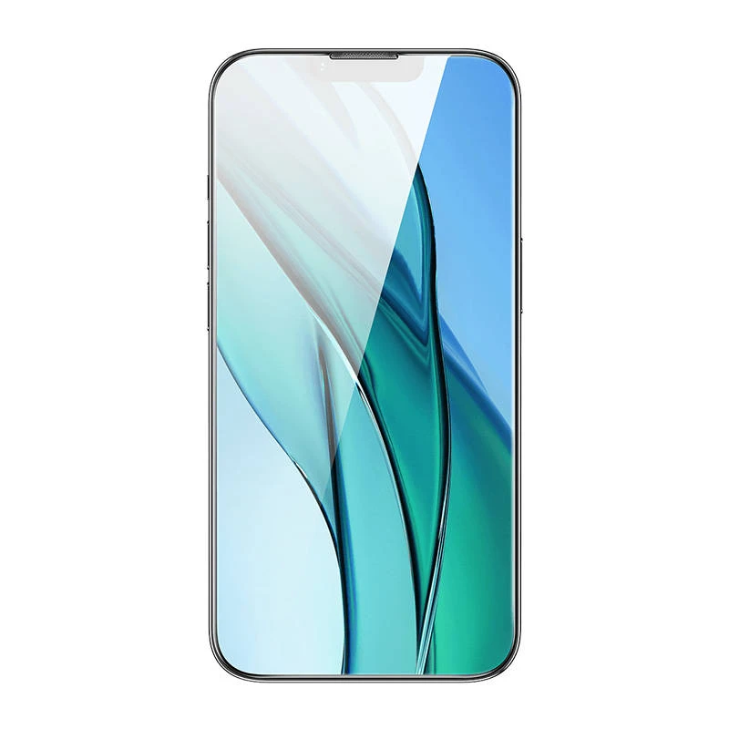 Grūdintas stiklas Baseus Corning skirtas iPhone 13/13 Pro/14 su įmontuotu dulkių filtru