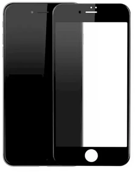 Tempered Glass Grūdintas stiklas 9D visiškai uždengtas rėmeliu Apple iPhone 7 Plus | 8 Plus juodas