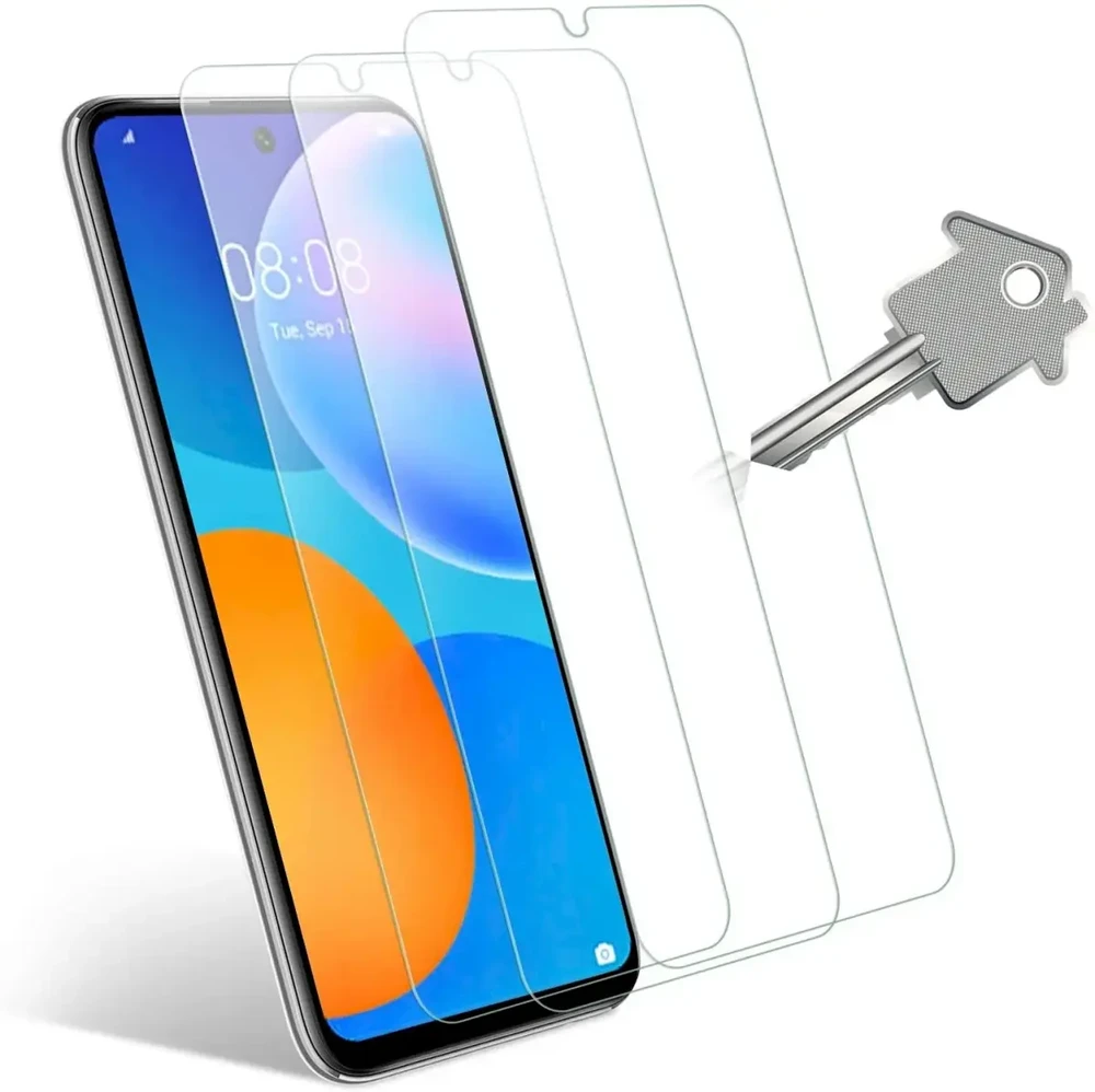 Gold Grūdinto stiklo aukso ekrano apsauga Huawei P Smart 2021