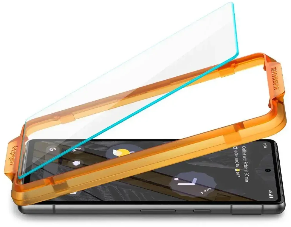 GRŪDINTAS STIKLAS Spigen ALM GLAS.TR 2 vnt. PAKETAS GOOGLE PIXEL 7A PERMATOMAS