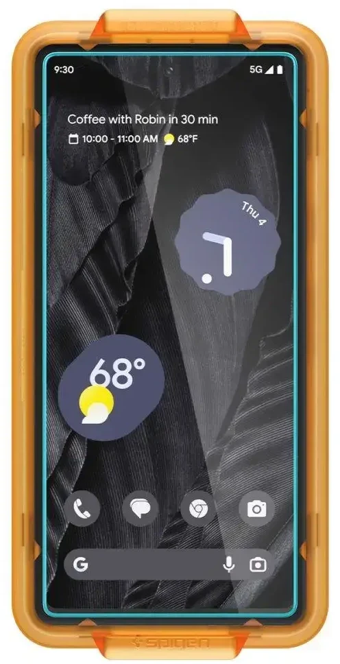 GRŪDINTAS STIKLAS Spigen ALM GLAS.TR 2 vnt. PAKETAS GOOGLE PIXEL 7A PERMATOMAS