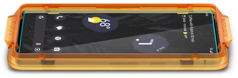 GRŪDINTAS STIKLAS Spigen ALM GLAS.TR 2 vnt. PAKETAS GOOGLE PIXEL 7A PERMATOMAS