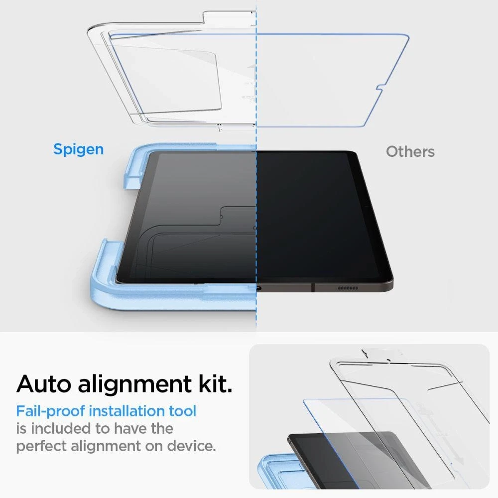 Spigen Glass tR EZ Fit 1 Pack - Samsung Galaxy Tab S10/S9+