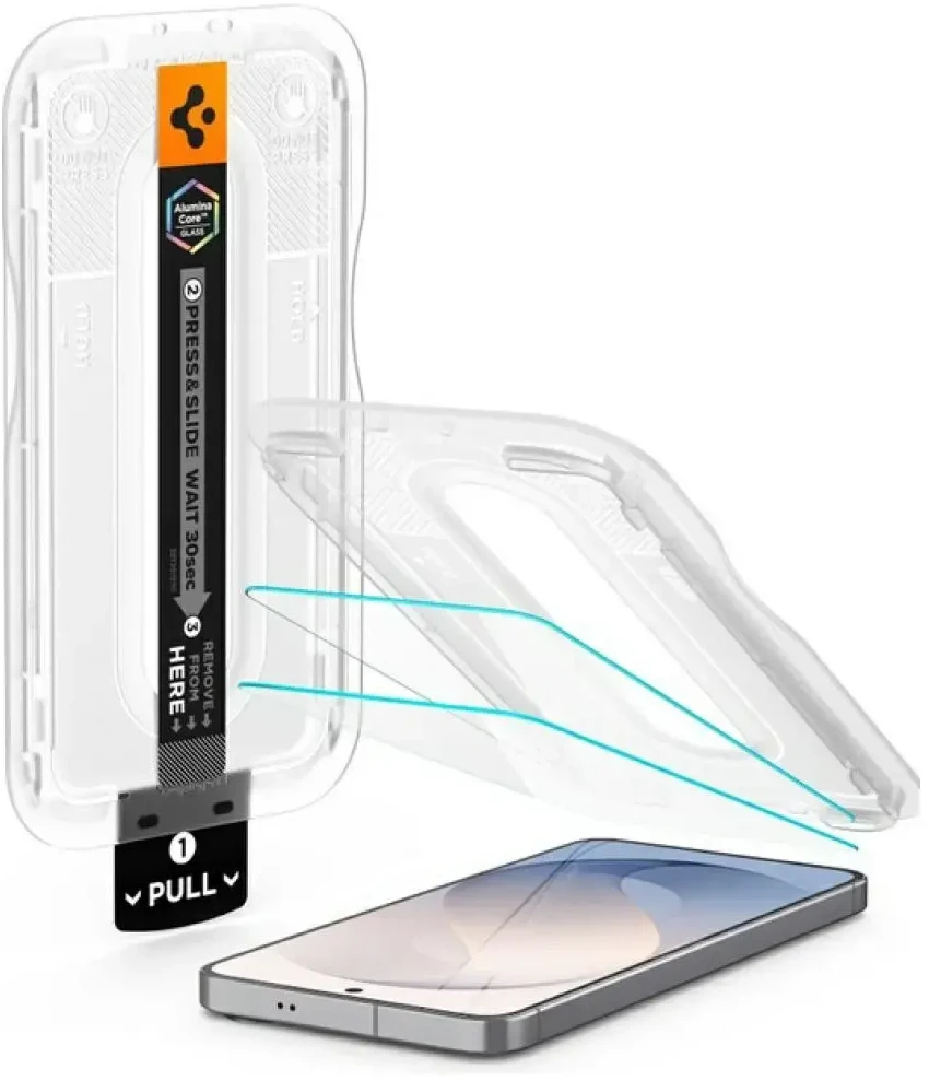 Grūdintas stiklas Spigen Glas.TR "EZ FIT PRO AC" do Samsung Galaxy S26 FE 2vnt..