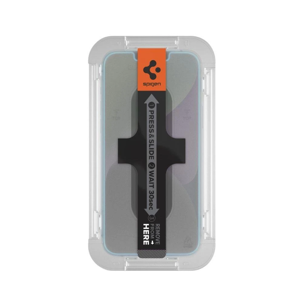Apsauginis stiklas Spigen GLAS.TR "EZ FIT" Apple iPhone 13 / 13 Pro / 14