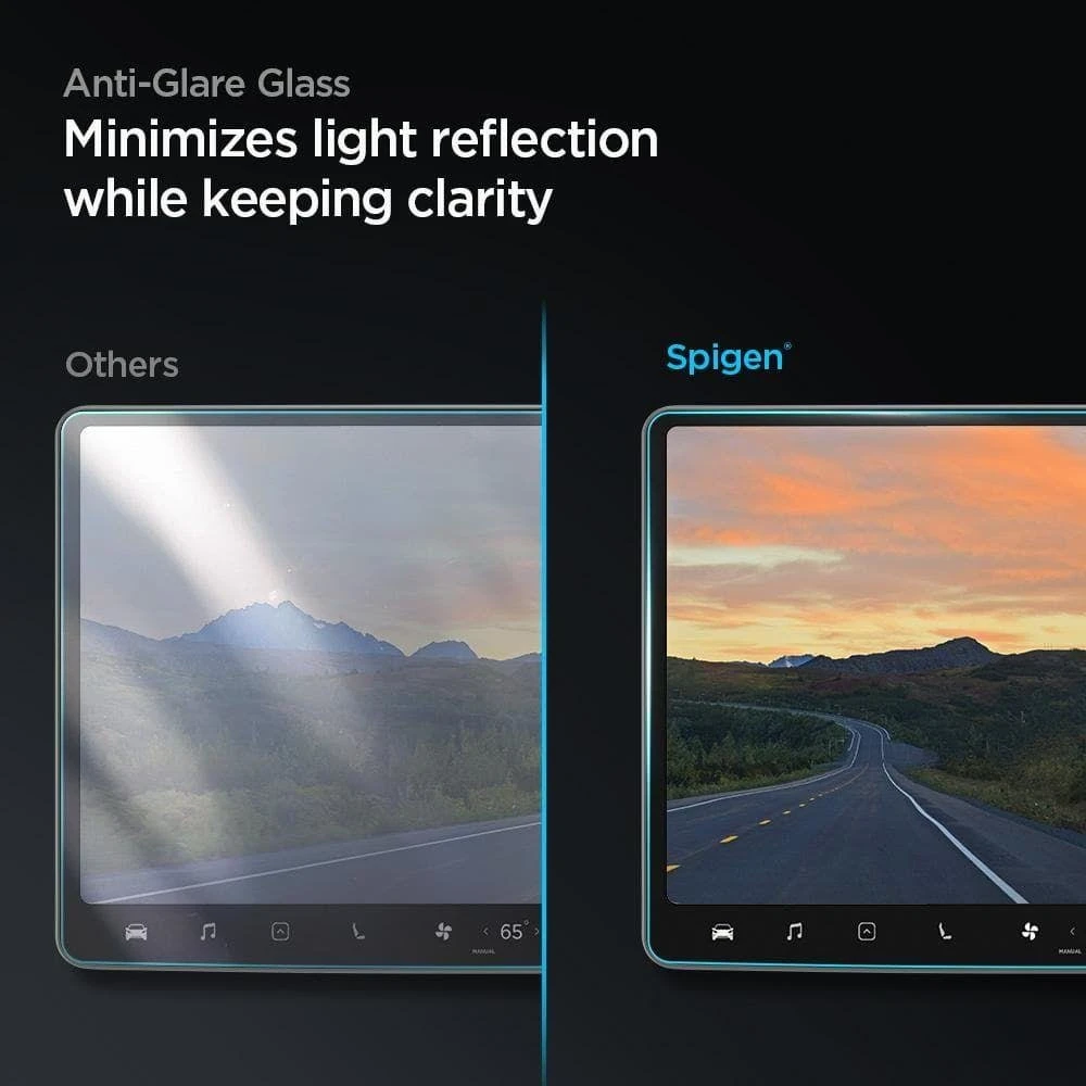 Spigen Glas.tR Ez Fit Tesla Model Y/3 ekrano apsauga