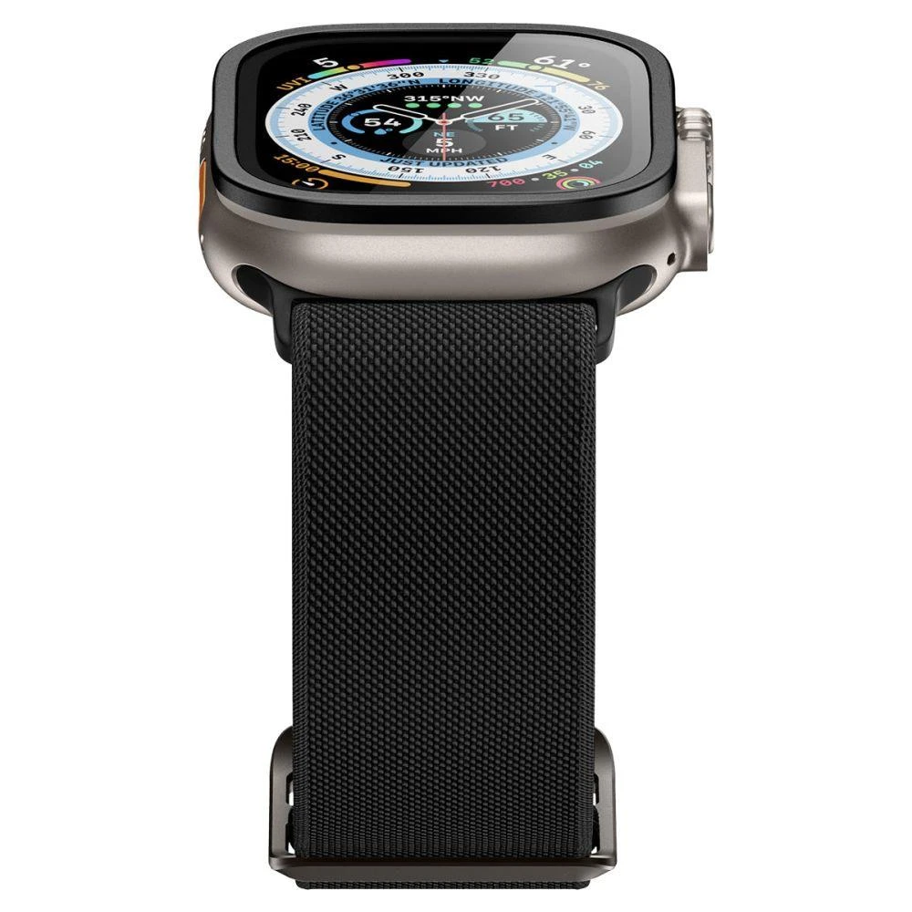 Spigen Glass tR Slim Pro 1 vnt., juodas - Apple Watch Ultra 2/Ultra 49 mm