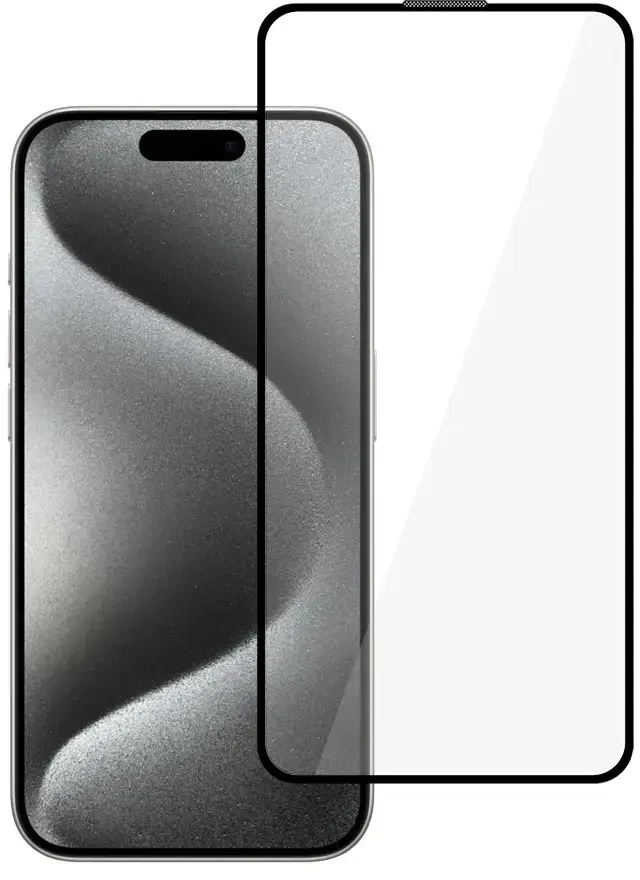 Grūdintas stiklas Tel Protect 10X HD Plus Titanium, skirtas Iphone 15 Pro (vokelis)