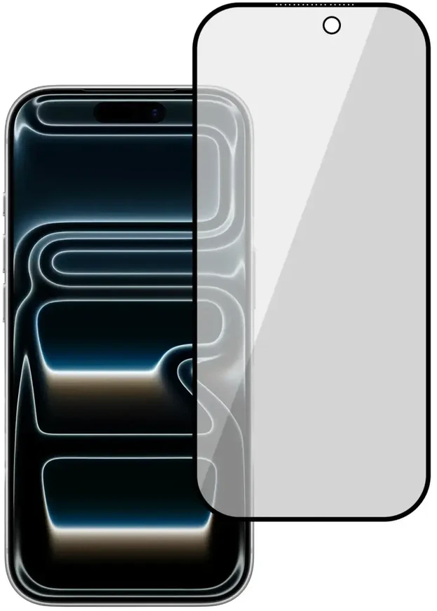 Grūdintas stiklas Tel Protect 10X Privacy DLC Diamond Coating, skirtas Iphone 18 Pro Max