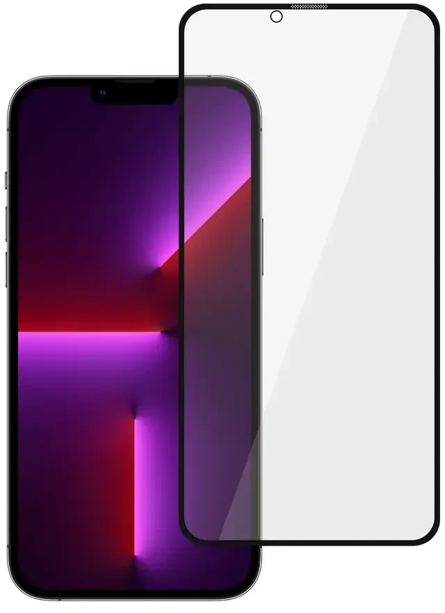 Apsauginis stiklas Tel Protect 10X Privacy Titanium skirtas Apple iPhone 13 Pro Max (voke)