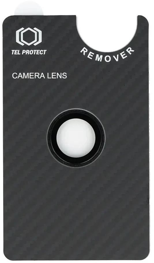 Apsauginis stiklas Tel Protect 3D Lens Aramid Series on camera skirtas Apple iPhone 17 Air (objektyvui 1 vnt)