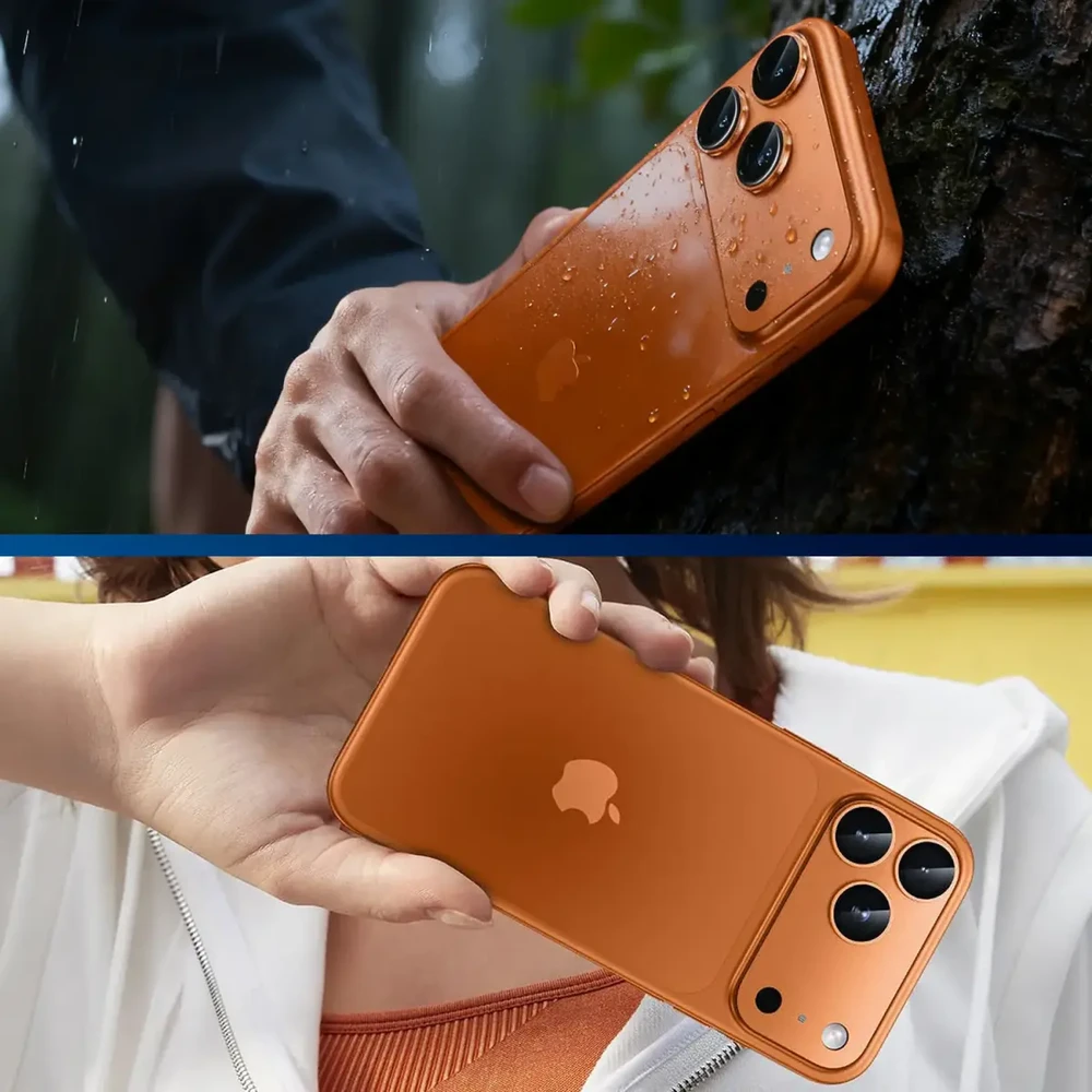 Apsauginis stiklas Tel Protect 95% AR+AF Full Metal Camera Protector on camera skirta iPhone 17 Pro mėlynas (camera island)