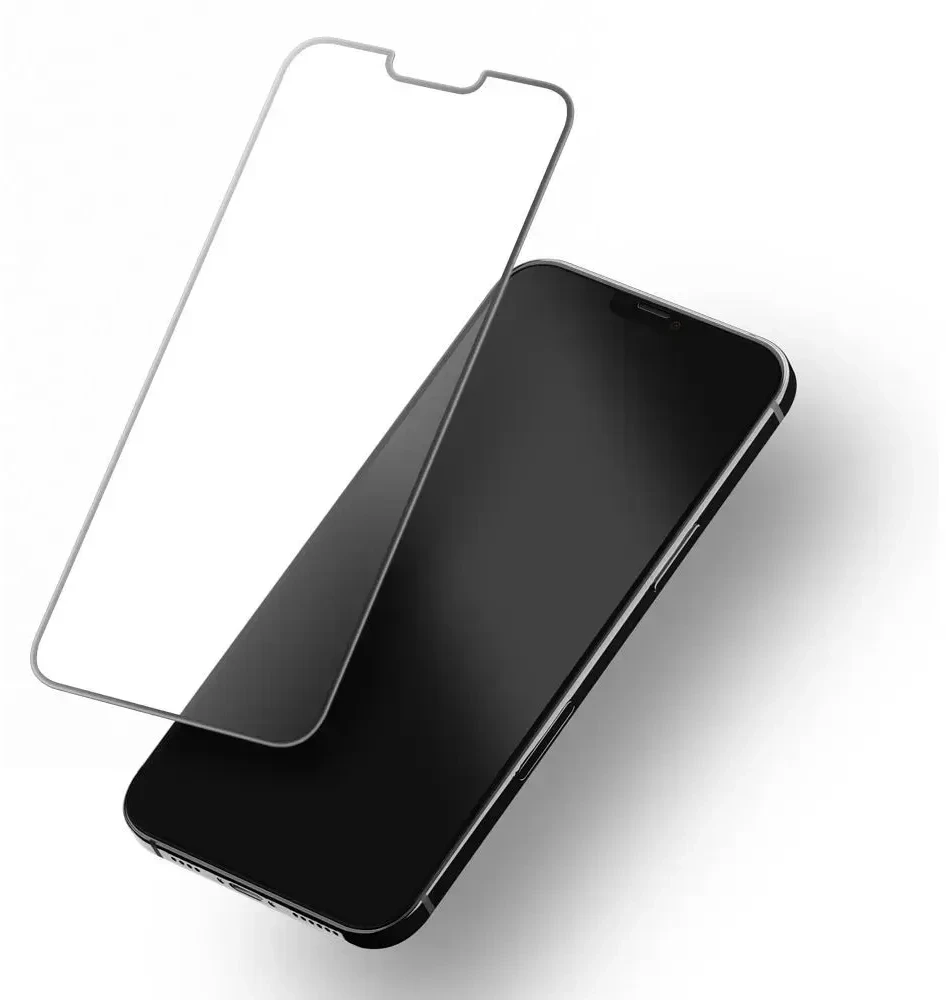 Grūdintas stiklas iPhone 14 PRO Forcell Ultra Clear Glass juodas