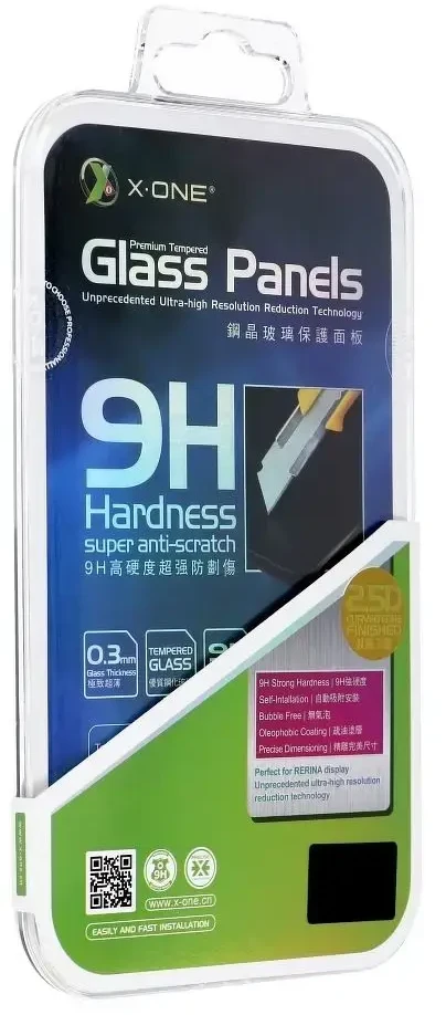 Grūdintas stiklas X-ONE 0,3 mm - skirtas iPhone 13 Pro Max/14 Plus