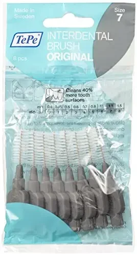 TePe Original Interdental 1,3 mm tarpdančių šepetėliai, 8 vnt.