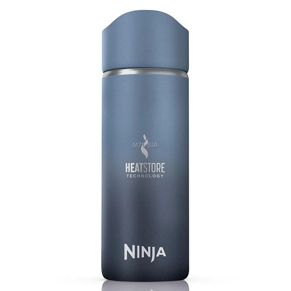Termopuodelis Ninja Sip Perfect Travel Mug, 400 ml, Mėlynas