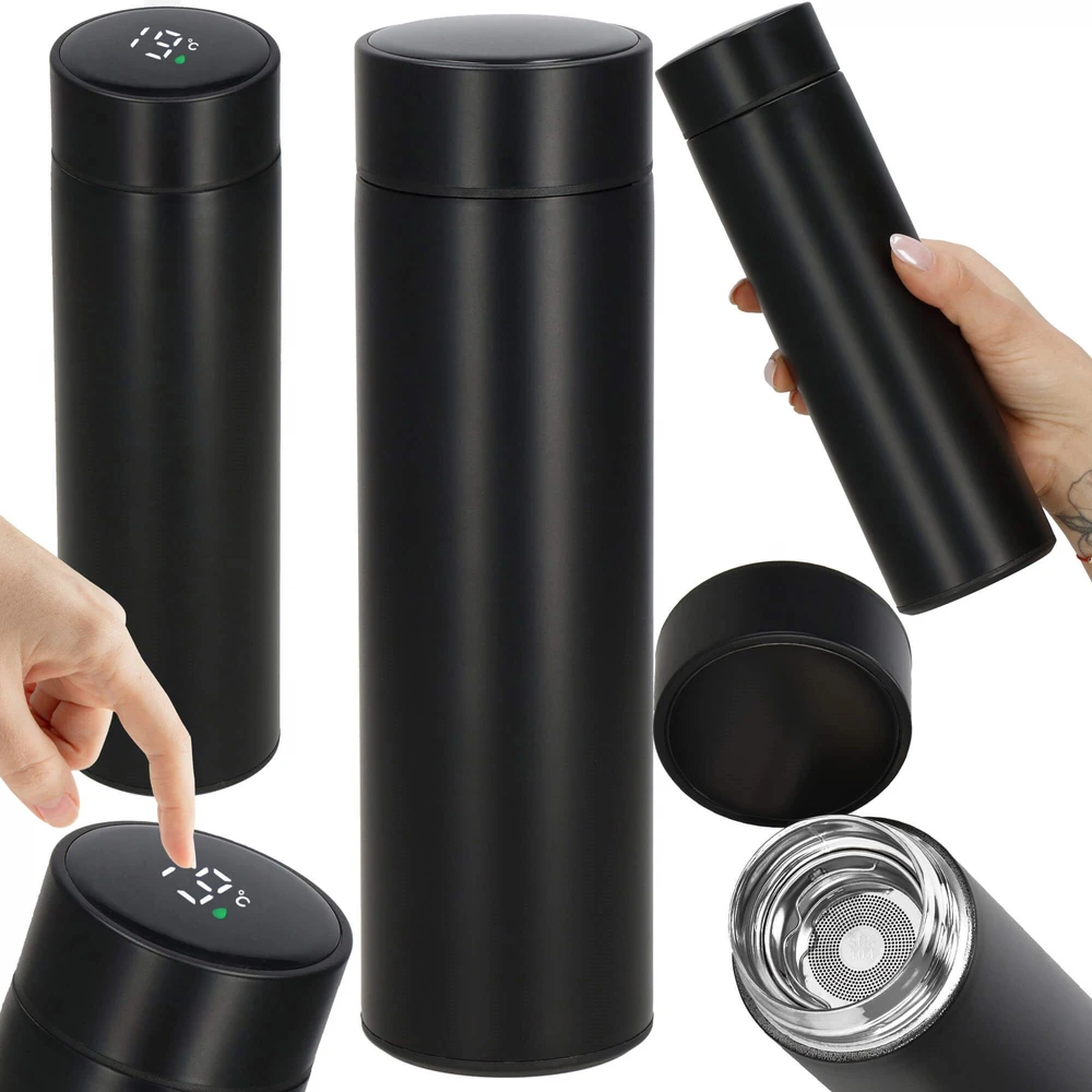 Springos Termosas 500 ml juodas