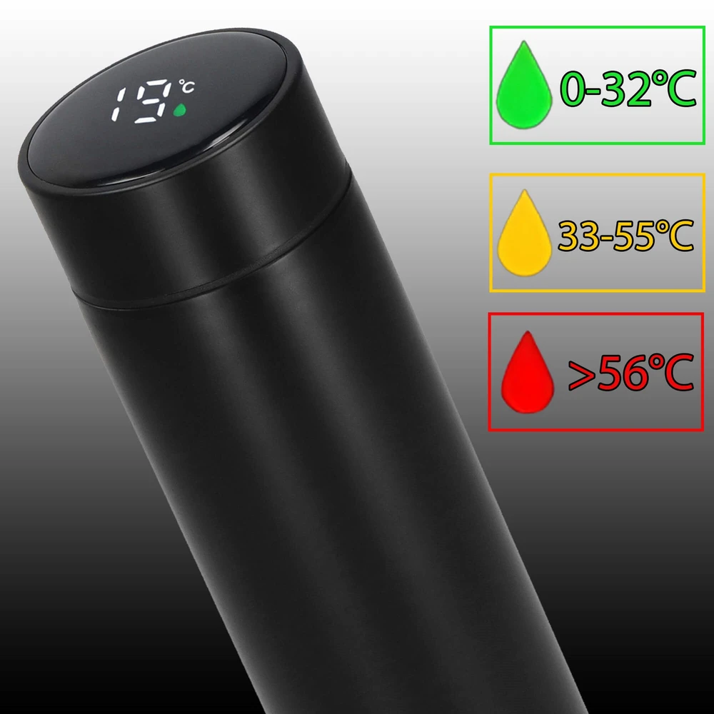 Springos Termosas 500 ml juodas