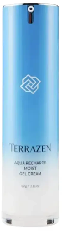 Terrazen Aqua Recharge Moist Gel Kreminis drėkinamasis kremas sausai veido odai, gelinės konsistencijos, 60 g
