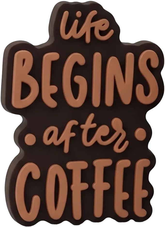 TFO 3D lipdukas Coffee, 5 vnt. rinkinys