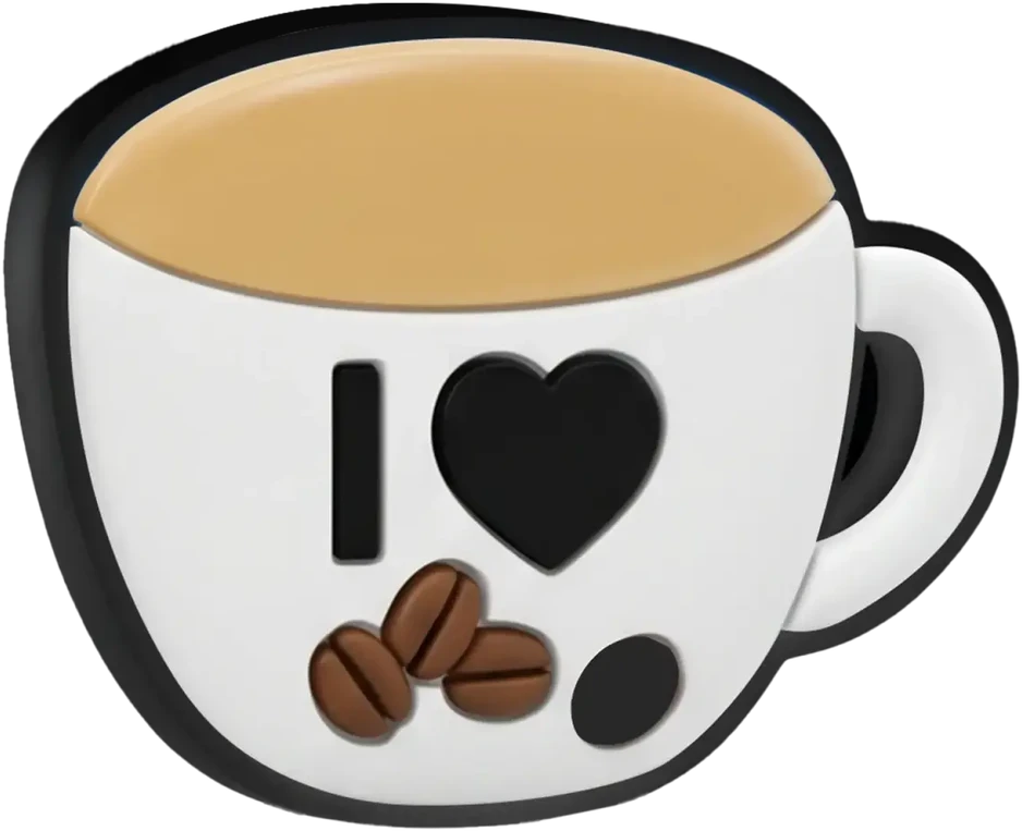 TFO 3D lipdukas Coffee, 5 vnt. rinkinys